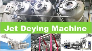 Jet Dyeing Machine and Working Principle | Jet Dyeing Process (Textile Dyeing Machine) @UzzalTex