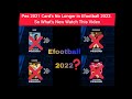 All Iconic Removed Pes 22 All Types Of Cards Pes 2021 Converted New Types Of Card Efootball 2022