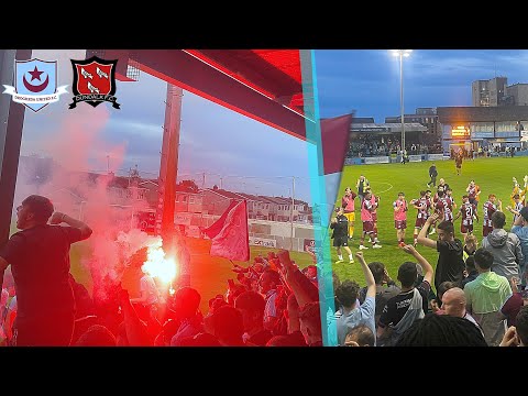 UNBELIEVABLE SCENES! Irelands Most VIOLENT Derby! | Drogheda United vs Dundalk
