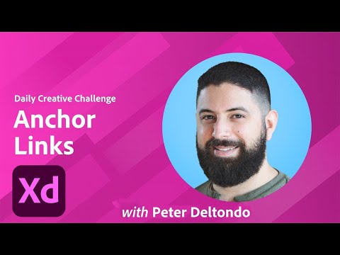 XD Daily Creative Challenge - Anchor Links | Adobe Creative Cloud