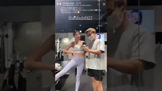 インスタ美女(@arilady0423) トレーニング動画 #shorts