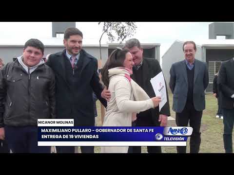 MAXIMILIANO PULLARO - GOBERNADOR DE SANTA FE