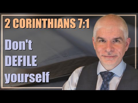 How to be holy - 2 Corinthians 7:1 | 2-minute daily bible meditation