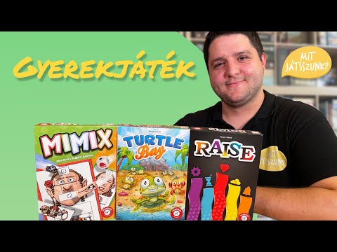 Mimix, Turtle Bay és Raise Játékbemutató - Mit Játsszunk?