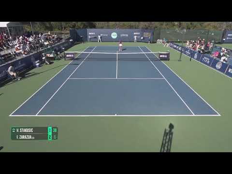 Marina Stakusic (CAN) vs Renata Zarazua [3] (MEX) // 4-6 6-3 3-6 // W125 Austin // Final