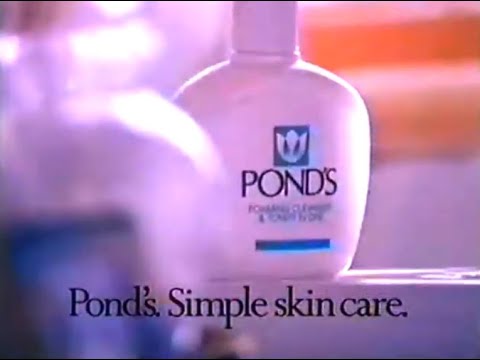Pond's Foaming Cleanser & Toner in One 15s - United States, 1992