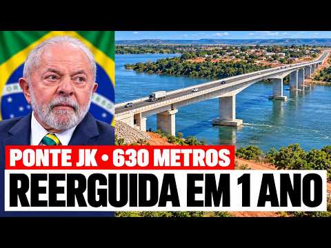 Maranhão e Tocantins Reconstruíram uma Ponte de 630 Metros em Apenas 1 Ano — Veja Essa Megaobra