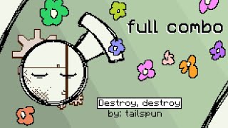 Cover art for Destroy, Destroy