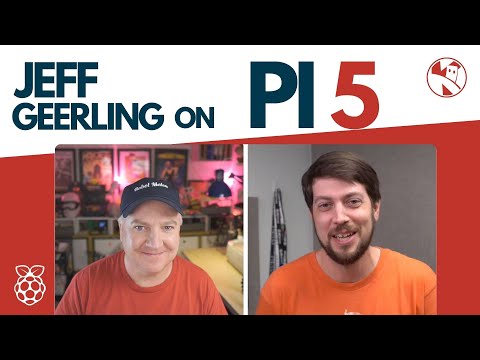 YouTube Thumbnail for Jeff Geerling on the new Raspberry Pi 5