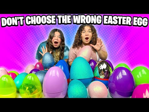 Don't choose the wrong Easter Egg Slime Challenge
