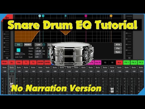 Snare Drum EQ Example - No Narration