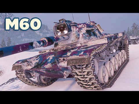 M60 • 11.4K DMG 8 KILLS • WoT Gameplay