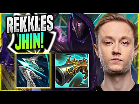 REKKLES TRAINING SOME JHIN! - G2 Rekkles Plays Jhin ADC vs Yasuo! | Season 11