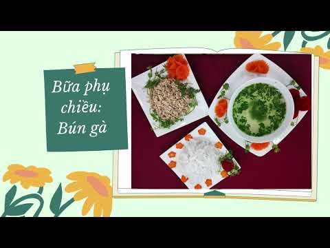 Thực đơn Thứ ba tuần lẻ_ Mùa hè