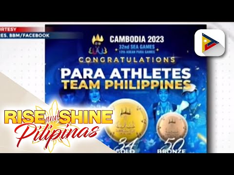 PBBM, binigyang-pugay ang mga atletang Pinoy na lumahok sa 2023 ASEAN Para Games