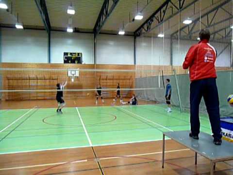 Volleyball, bagger, servemottak TVN 16 02 09