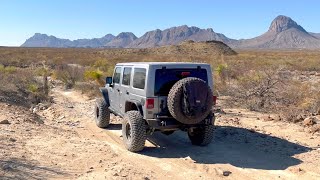 BLACK GAP 4X4 TRAIL ~ Big Bend National Park * JEEP BADGE of HONOR TRAIL *