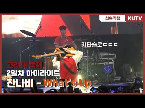 [KUTV] 190522 고려대학교 축제 2일차 직캠 - 잔나비(JANNABI) What's Up