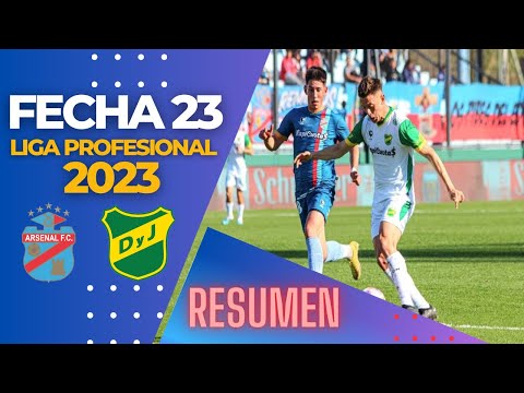 Arsenal vs Defensa y Justicia RESUMEN Fecha 23