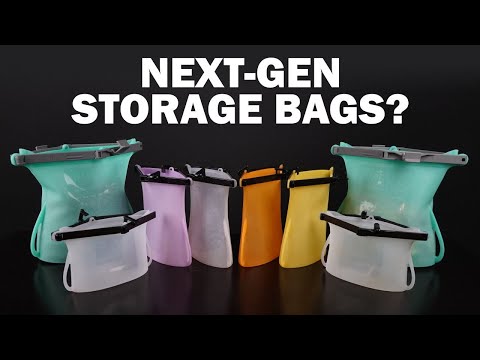 Testing Food Bunker & Wiselly Silicone Storage Bags