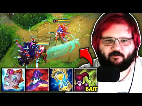 This is why you NEVER pick an assassin into Pink Ward's Shaco...