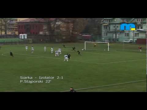 Bramki z meczu Siarka Tarnobrzeg - Izolator Boguchwała