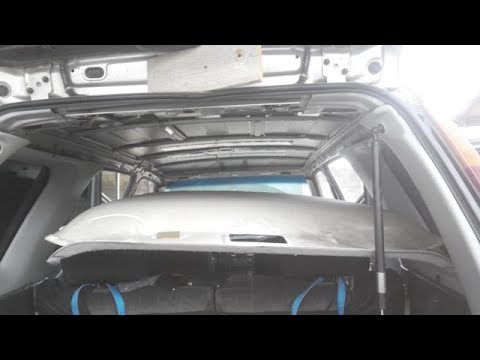 Honda CR V RD1 Снятие потолка - Поручней - зеркала Салона
