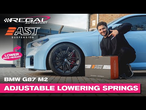 ULTIMATE BMW G87 M2 LOWERING KIT: AST ALS [BEST RIDE QUALITY, FITMENT & ADJUSTABLE]