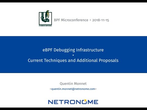 eBPF Debugging Infrastructure - Current Techniques and Additional Proposals