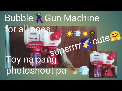 ELECTRIC CUTE BUBBLE MACHINE with WINGS🧛