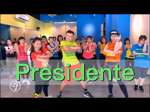 Presidente - Wost ft. Ginette Claudette | ZUMBA | ZIN 85 | Olivia x Jenny x Joe