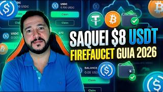 FIRE FAUCET: Saquei $8 USDT na Prática! Passo a Passo para FaucetPay