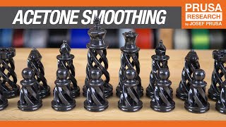 Improve your prints with acetone smoothing