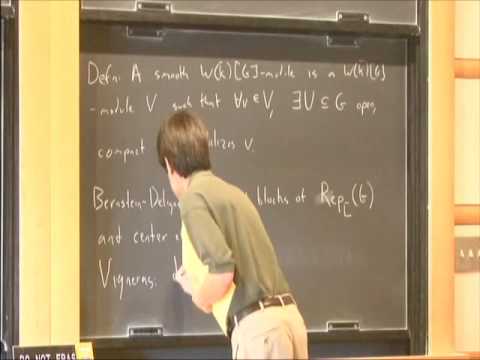 The Bernstein Center of the Category of Smooth W(k)[GL_n(F)]-Modules - David Helm
