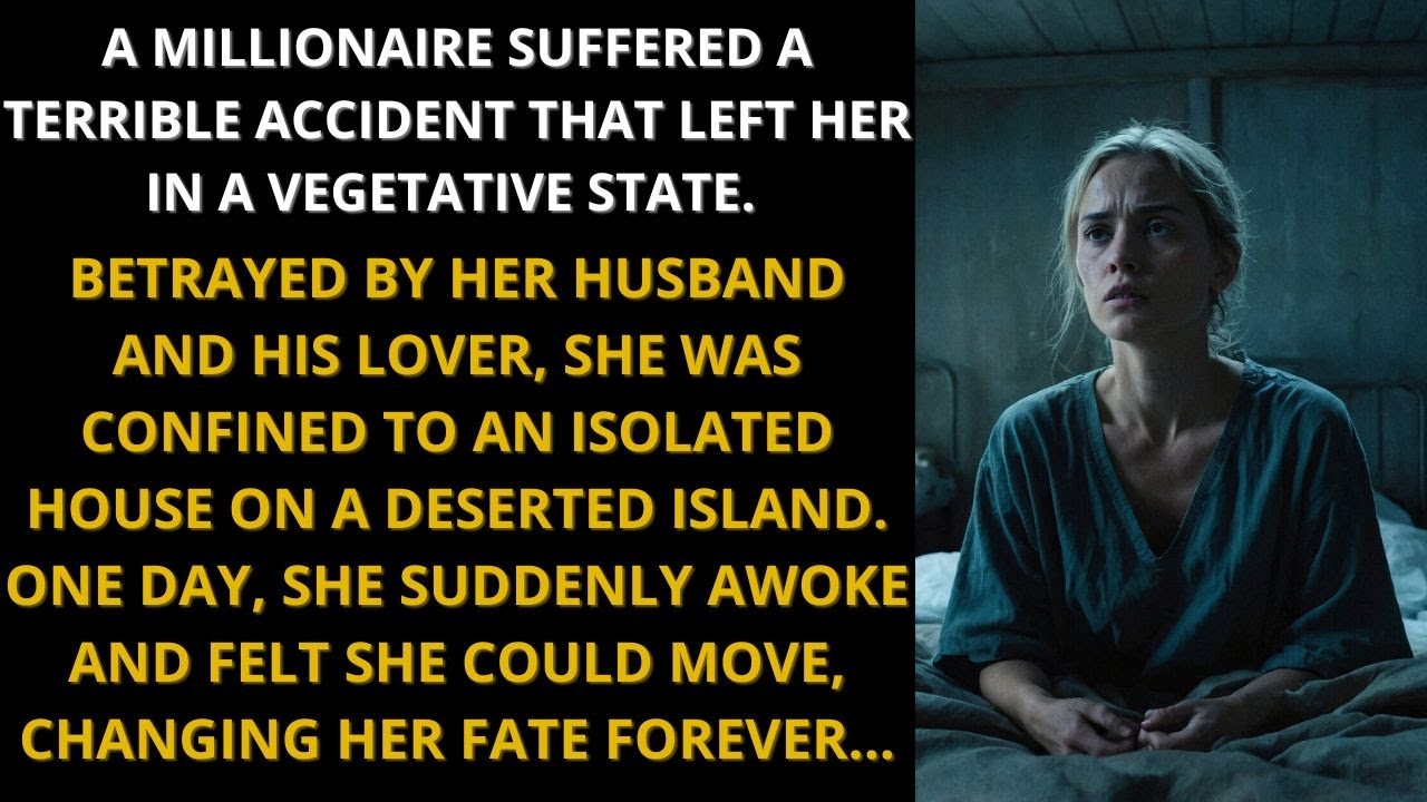 A MILLIONAIRE SUFFERED A TERRIBLE ACCIDENT THAT LEFT HER IN