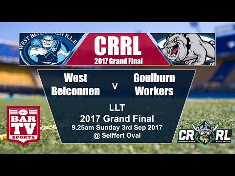 2017 Canberra RL LLT Grand Final - West Belconnen v Goulburn Workers