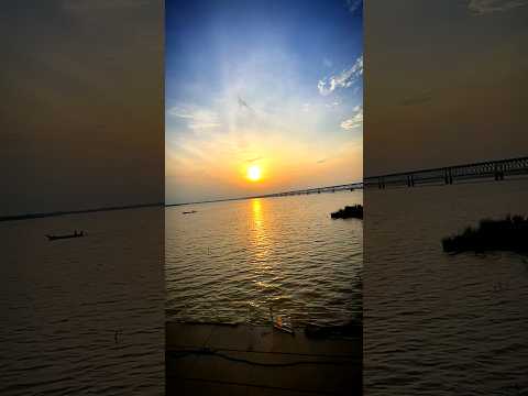 Beautiful Sunset🌅 #sunset  #fyp #naturelovers #rjy #godavari #rajahmundry