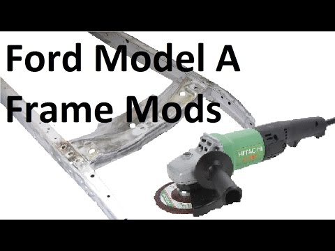 1930 Ford Model A Frame Mount Removal