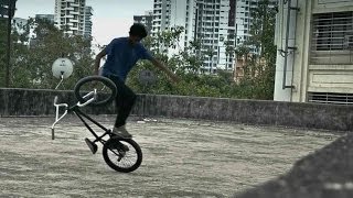 Underground BMX flatland in India