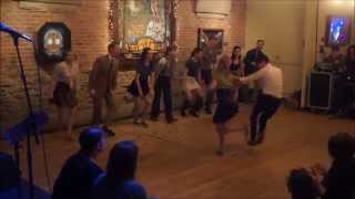 Short Dressed Gal Routine - Swing Friends at Shine