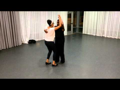 Nina and Adrian - casino dance practice