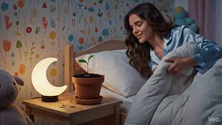 A girl plants a single coin in a pot of soil