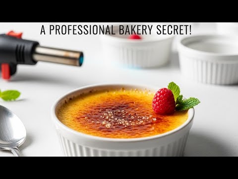 Mastering Classic Crème Brûlée | A Professional Pastry Chef’s Secret