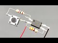 Push Button On Off Switch Circuit New Electronics Project 2021