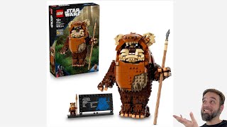 LEGO Star Wars large-scale Wicket the Ewok reveal & thoughts! 75430 #NotSponsored