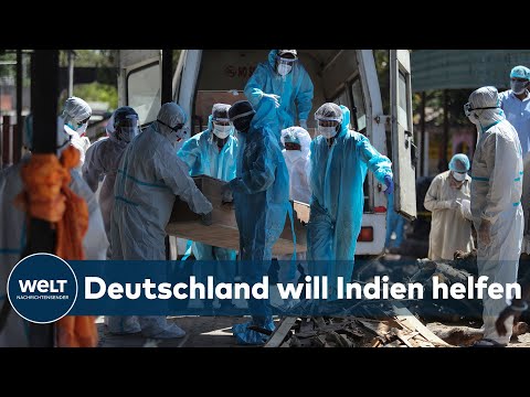 CORONA-KATASTROPHE in INDIEN: Maas und Merkel sichern Indien Hilfe zu