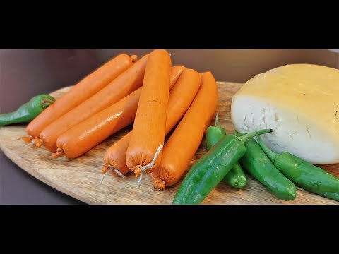 Domaće pileće viršle / domaće hrenovke / Homemade hotdogs