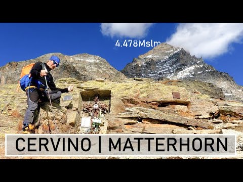 CERVINO  UNICO INDIMENTICABILE  Rifugio Oriondè +Croce Carrel+lago blu
