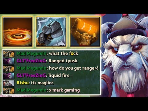 Enchant Totem + Walrus PUNCH! Melee/Range One Shot [4.5k Crit - Instant Kill] Dota 2 Ability Draft