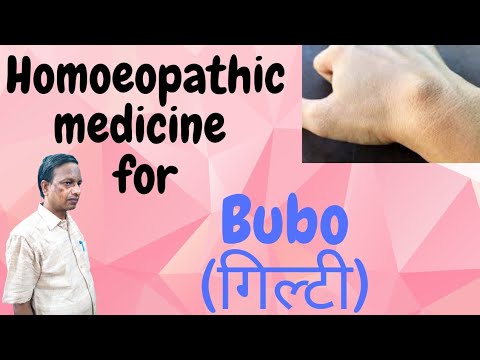 Medicamento homeopático para bubão